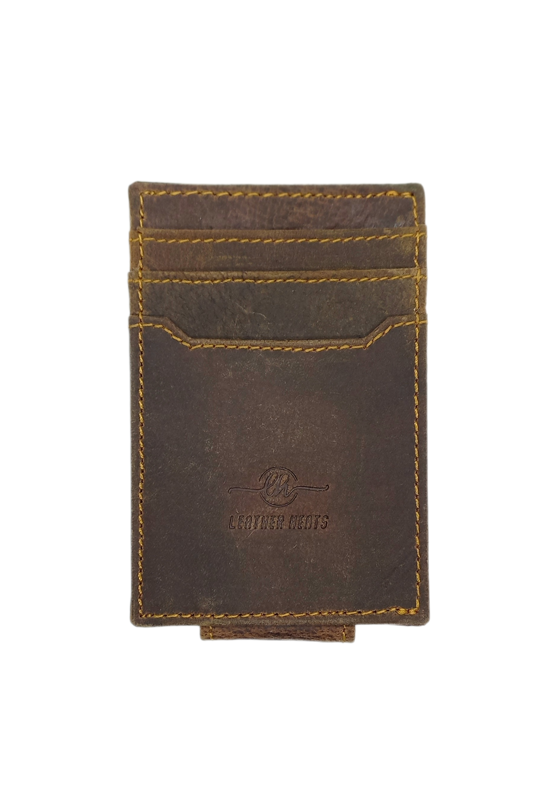 Magnetto Crazy Horse Leather Wallet For Men