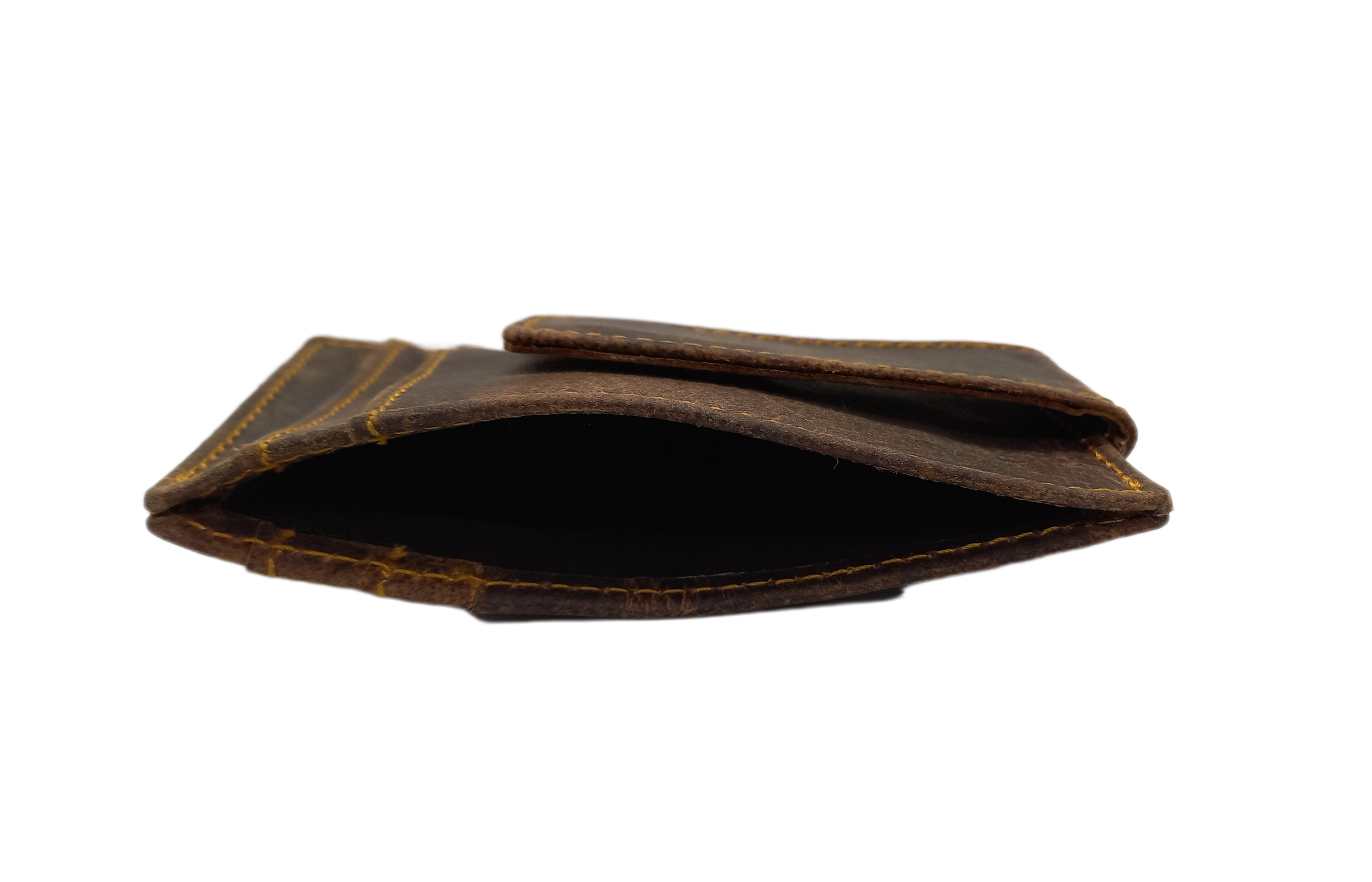 Magnetto Crazy Horse Leather Wallet For Men